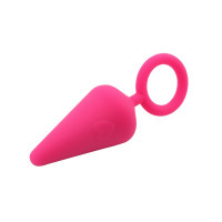 Анальна пробка Chisa Candy Plug рожевий, M