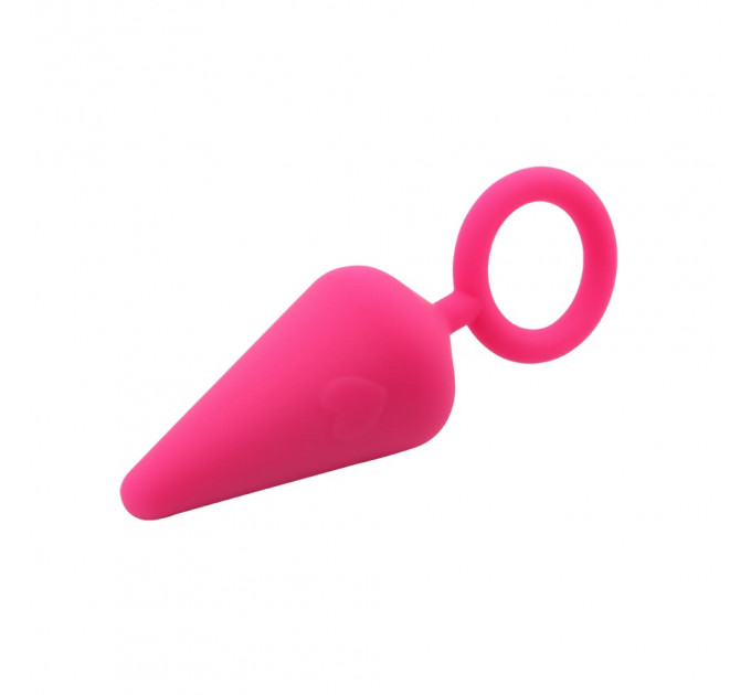 Анальна пробка Chisa Candy Plug рожевий, M