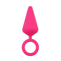 Анальна пробка Chisa Candy Plug рожевий, M