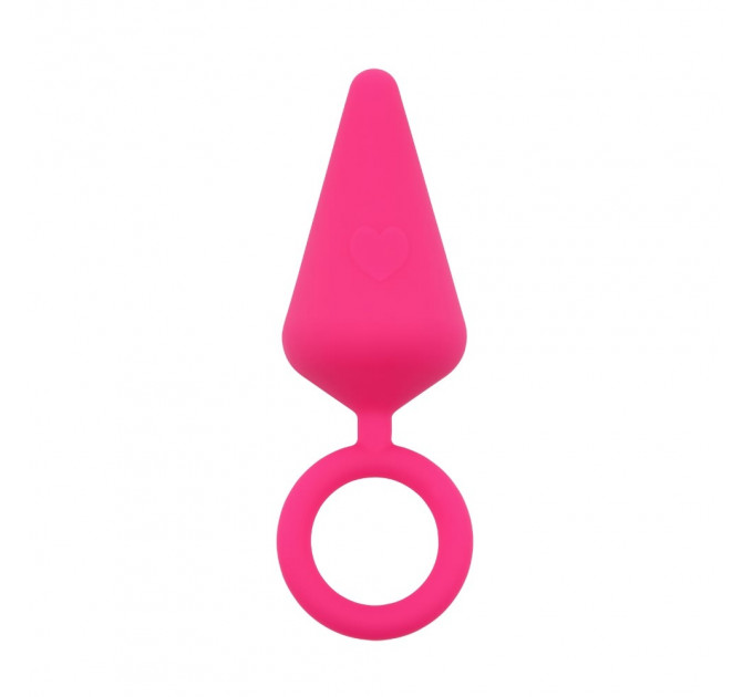 Анальна пробка Chisa Candy Plug рожевий, M