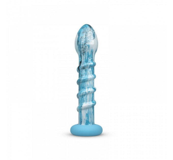 Анальна пробка Gildo - Ocean Wave Glass Dildo