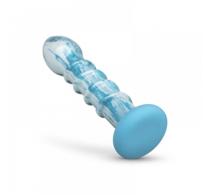 Анальна пробка Gildo - Ocean Wave Glass Dildo