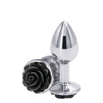Анальная пробка NS Novelties REAR ASSETS ROSE SMALL BLACK