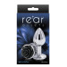 Анальная пробка NS Novelties REAR ASSETS ROSE SMALL BLACK