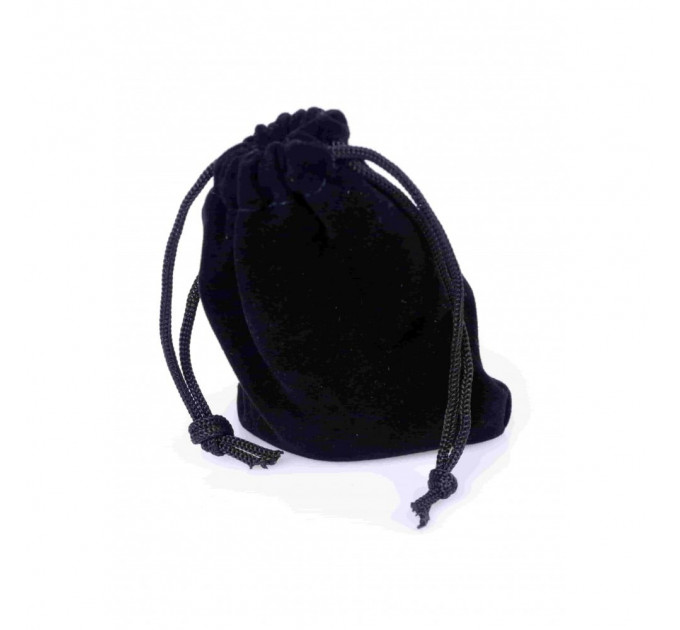 Анальная пробка с камнем Plug-Jewellery Dark Silver PLUG- Red размер S