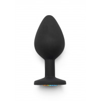 Анальна пробка середня Rainbow Booty Jewel M Toy Joy