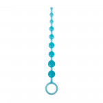 Анальные бусы светящиеся NS Novelties FIREFLY PLEASURE BEADS BLUE