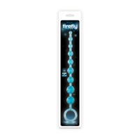 Анальные бусы светящиеся NS Novelties FIREFLY PLEASURE BEADS BLUE