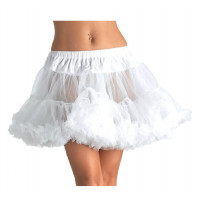 Белая многослойная юбка Leg Avenue O/S