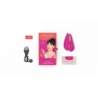 Бесконтактный стимулятор клитора Womanizer Liberty by Lily Allen Rebellious Pink
