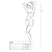 Бодистокинг BS048 Black Passion, с открытым доступом, черный, XS/M