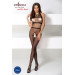 Бодистокинг BS048 Black Passion, с открытым доступом, черный, XS/M