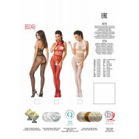Бодистокинг BS048 Black Passion, с открытым доступом, черный, XS/M