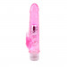Двойной вибратор на батарейках Chisa Crystal Jelly Glitters Dual Teaser, розовый