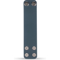 Эрекционное кольцо в форме ремешка Boners Ball Strap синее, L
