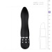 Вибратор Love Diamond Vibrator черный, 11.4 см
