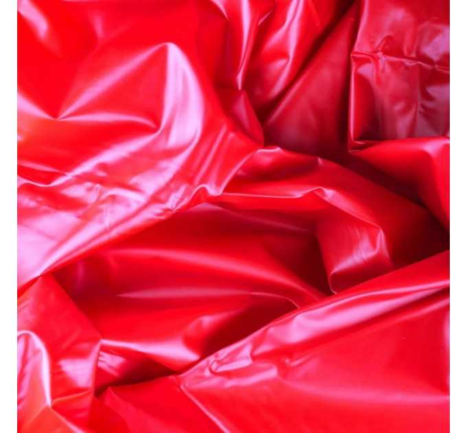 Простыня полиуретановая Vinyl Sheet красная, 200*232