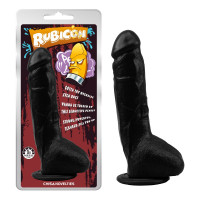 Фаллоимитатор на присоске Chisa Rubicon "Brunet Trick Penis" 25 см, черный