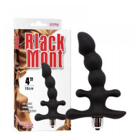 Физиологический массажер простаты Chisa Black Mont Silicone, черный