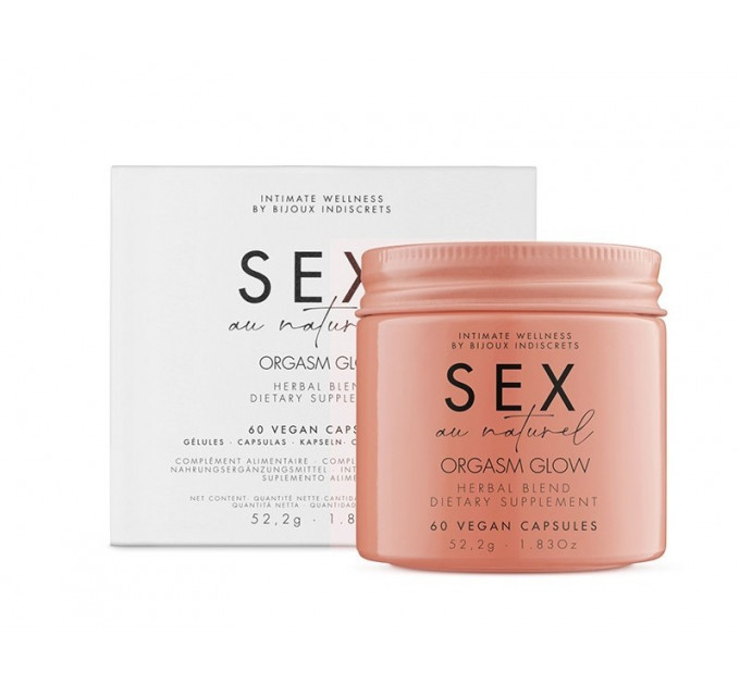 МУЛЬТИВИТАМИННАЯ ДОБАВКА (повышающая либидо) Orgasm Glow Sex au Naturel от Bijoux Indiscrets