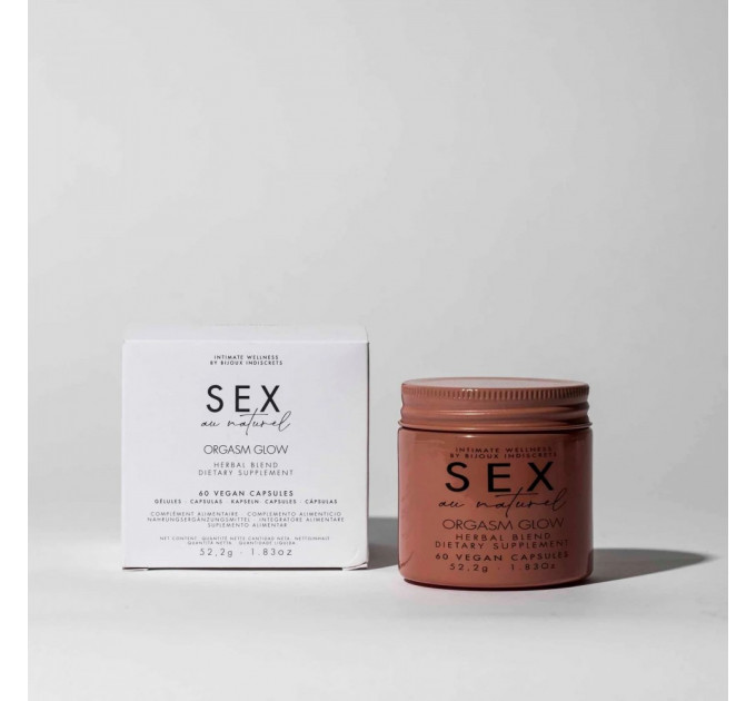 МУЛЬТИВИТАМИННАЯ ДОБАВКА (повышающая либидо) Orgasm Glow Sex au Naturel от Bijoux Indiscrets