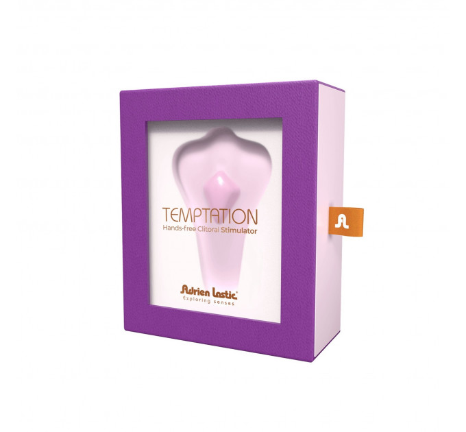 Клиторальный стимулирующий смарт-вибратор Adrien Lastic Temptation розовый