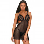 Пеньюар Obsessive Millagro та стрінги S/M