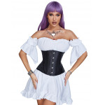Корсет Star Night Corset с крючками и шнуровкой, черный, L (без коробки)