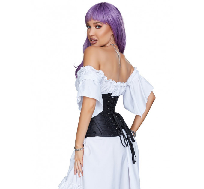 Корсет Star Night Corset с крючками и шнуровкой, черный, L (без коробки)