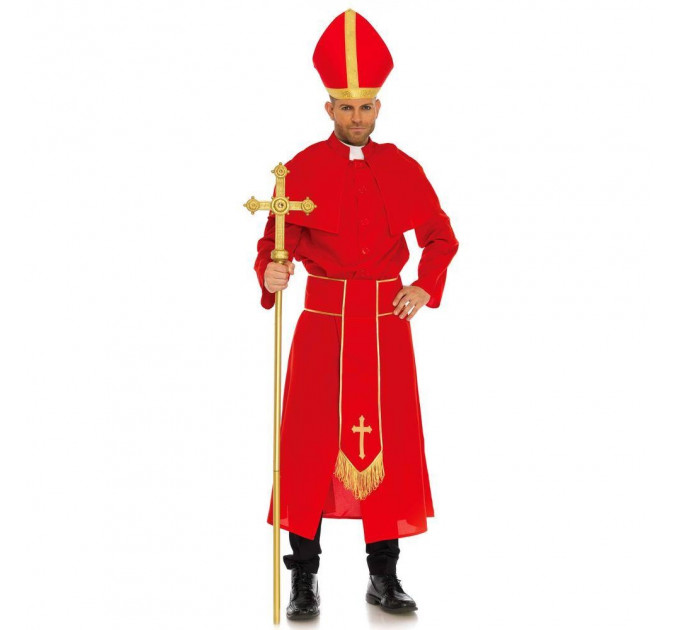 Костюм Кардинал мужской Leg Avenue Costume Cardinal Red XL