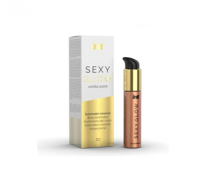 Крем шиммер для тіла із ароматом ванілі INTT Sexy Glow