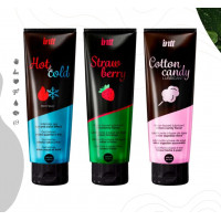 Лубрикант на водной основе Intt Hot & cold gel со вкусом мяты с горячим и холодным эффектом