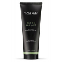 Массажный крем Wicked Sage + Sea Salt с ароматом шалфея, 120 мл