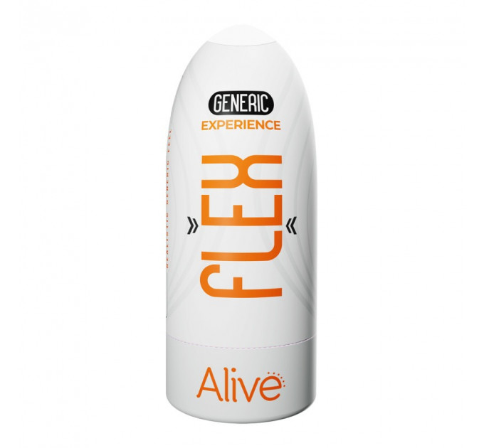 Мастурбатор чоловічий Alive Flex Generic у колбі, M