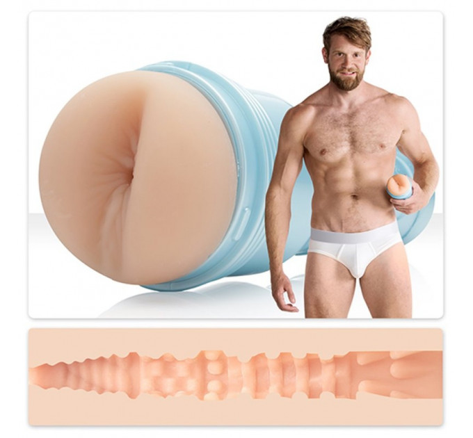 Мастурбатор попа, киберкожа, Fleshjack boys COLBY KELLER LUMBERJACK, телесный