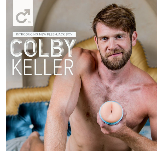 Мастурбатор попа, киберкожа, Fleshjack boys COLBY KELLER LUMBERJACK, телесный