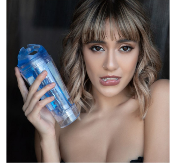 Мастурбатор в колбе Fleshlight Flight Commander Smooth Case, прозрачный
