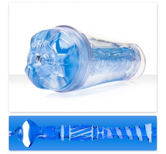 Мастурбатор в колбе Fleshlight Flight Commander Smooth Case, прозрачный