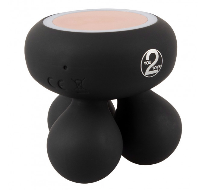 Мини-массажер с функцией подогрева, универсальный CUPA Warming Mini Massager черный