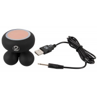 Міні-масажер з функцією підігріву, універсальний CUPA Warming Mini Massager чорний