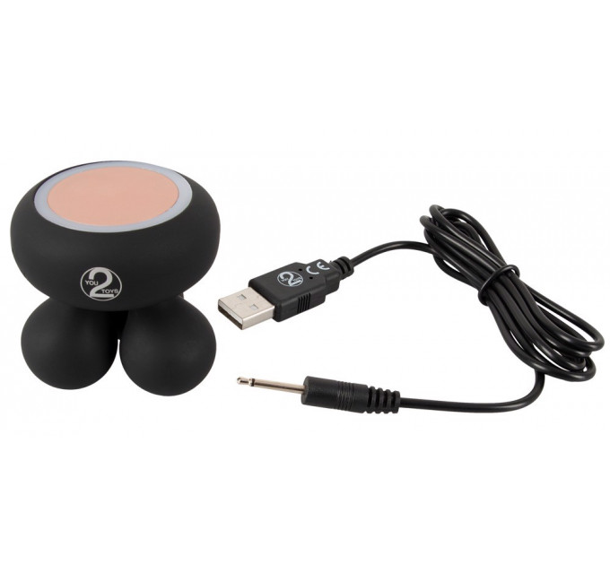 Мини-массажер с функцией подогрева, универсальный CUPA Warming Mini Massager черный