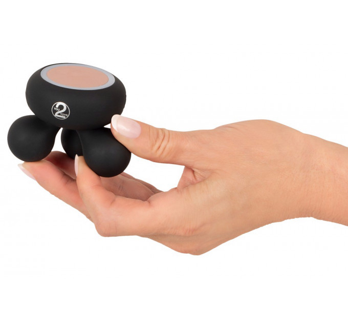 Мини-массажер с функцией подогрева, универсальный CUPA Warming Mini Massager черный