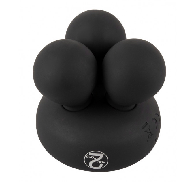 Мини-массажер с функцией подогрева, универсальный CUPA Warming Mini Massager черный