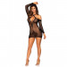 Мини-платье с лямкой на шее Leg Avenue Leg Avenue O/S