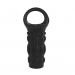 Насадка с кольцом для мошонки Chisa Get Lock Renegade Power Cage, черная