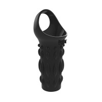 Насадка з кільцем для мошонки Chisa Get Lock Renegade Power Cage, чорна