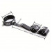 Ошейник с наручниками DS Fetish Collar with handscuff black