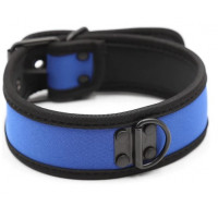 Ошейник из неопрена Collar neoprene blue