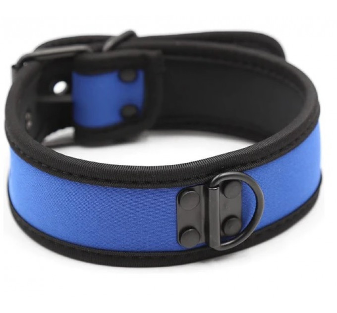 Ошейник из неопрена Collar neoprene blue