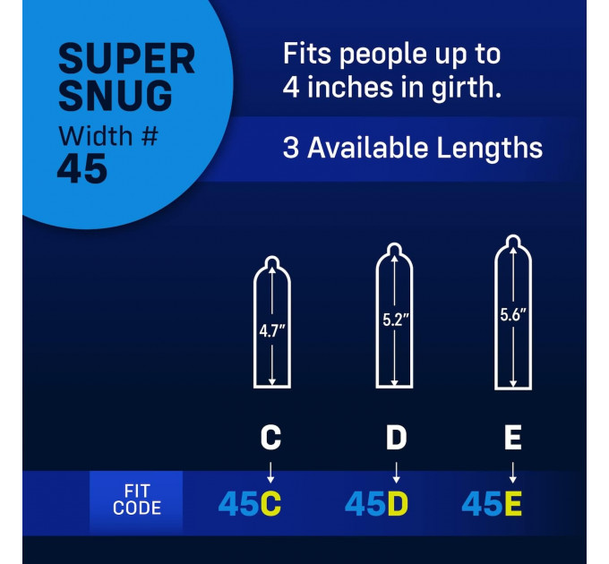 Презервативы MyONE Super Snug Размер 45Д, 10 шт
